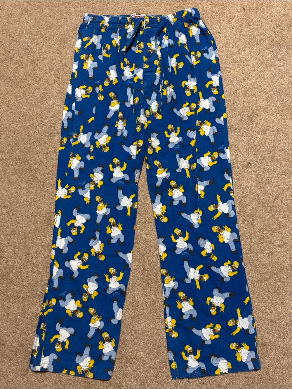 Simpson’s Print Pajama Pants